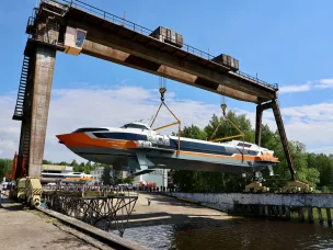 Два «Метеора 120Р» спустили на воду в Нижегородской области